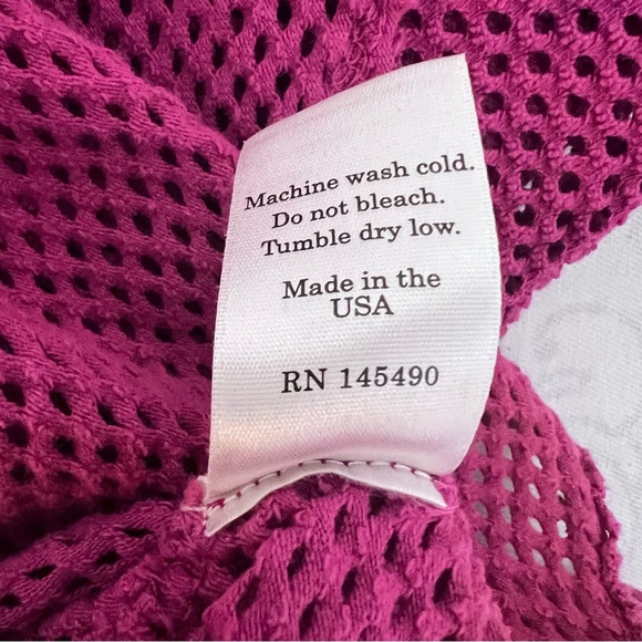 ELECTRIC & ROSE Hot Pink Canal Mesh Tank Size Small - Picture 6 of 13